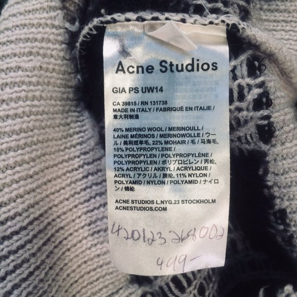 Acne Studios Sweater Dress - Italy - Picture 11 of 16